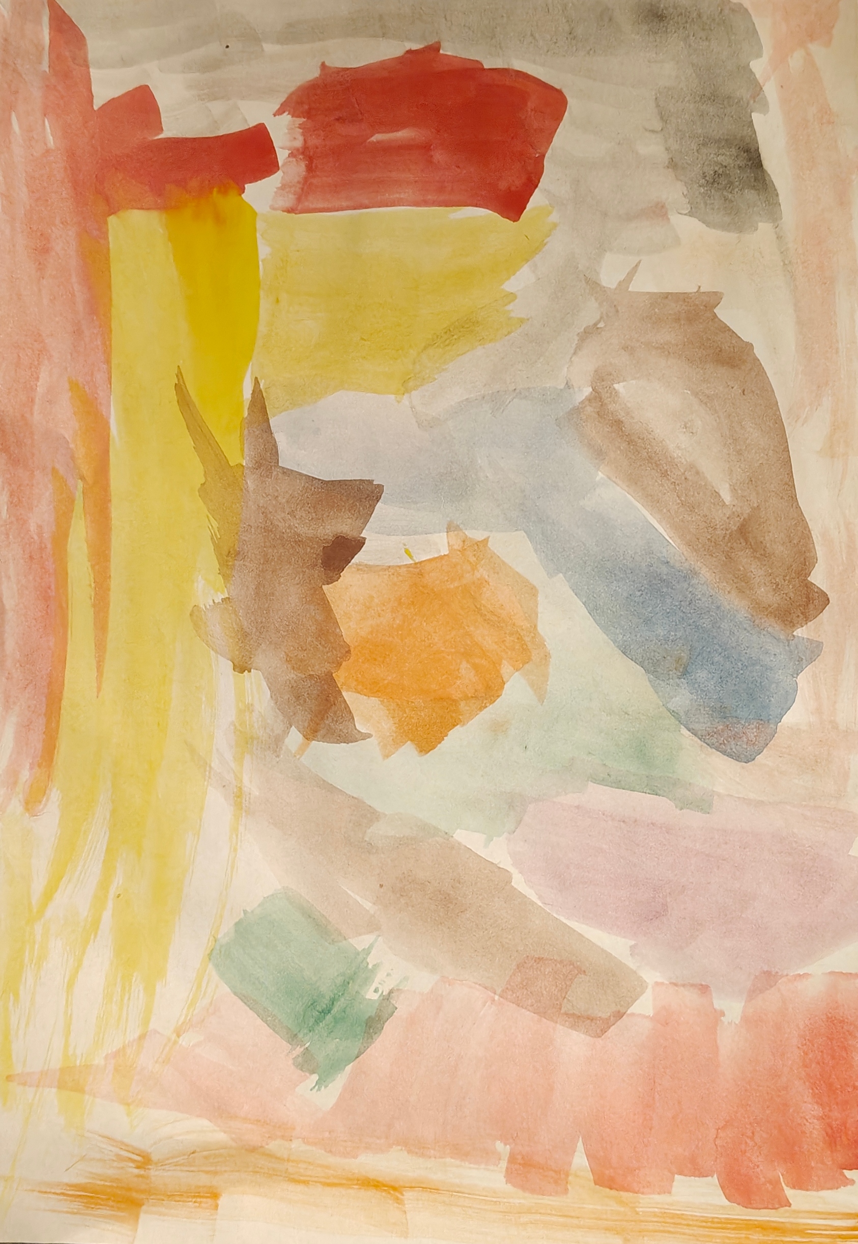 “Farverne har holdt børnemøde og besluttet sig for ikke at vælge side. De løber, flyder og leger – uden mål, men med masser af mening.”